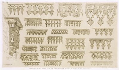 Islamic Designs for Cornice, Balcony and Mashrabiyah Decoration, from 